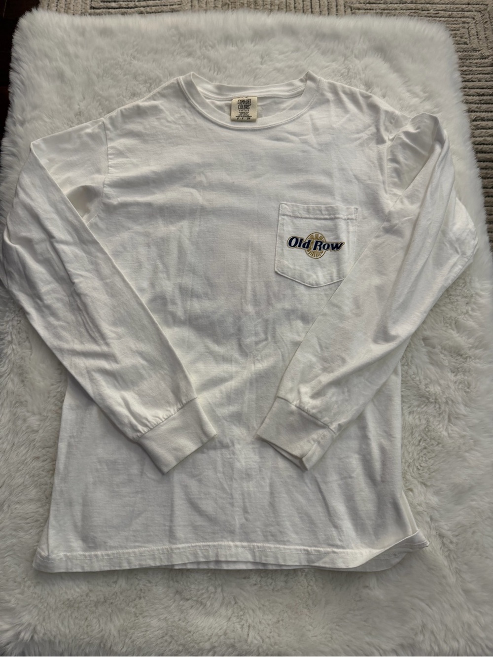 Comfort Colors White Crewneck Tee - Tagged